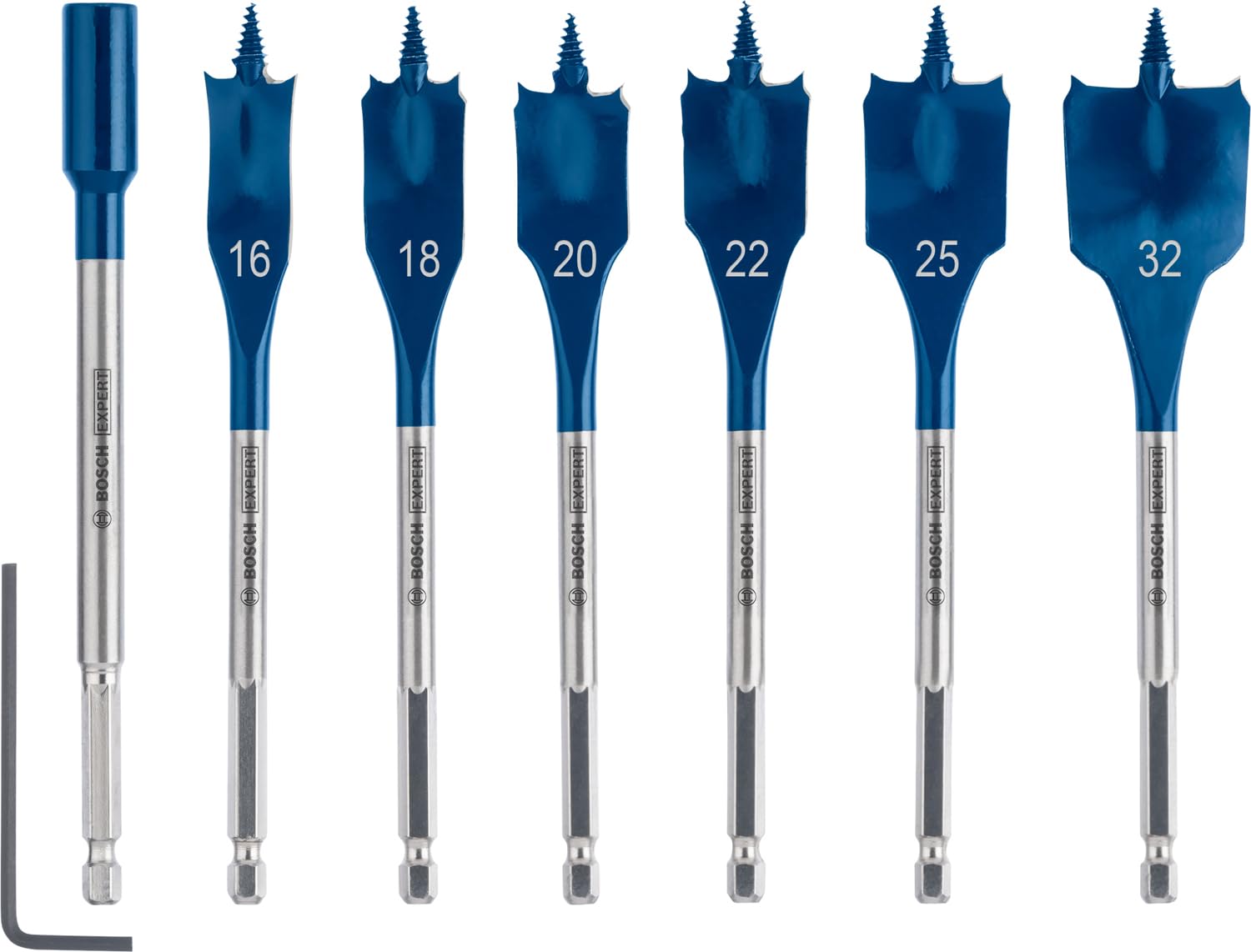 Bosch Expert Self Cut Speed mèche plate coffret 7 pièces