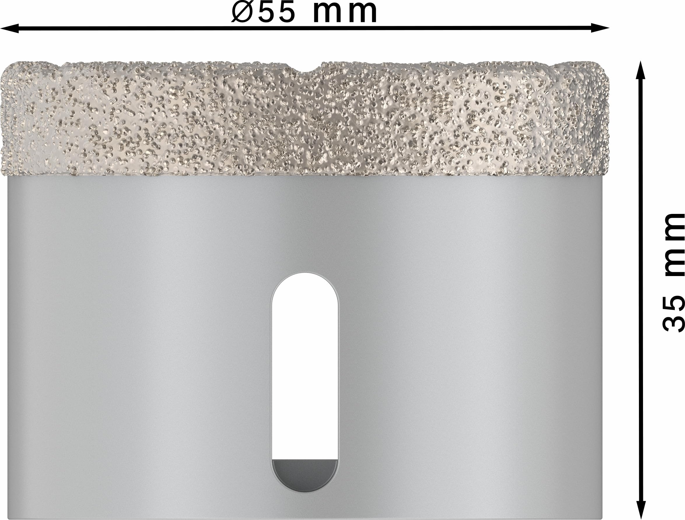 Bosch PRO Ceramic dry couronne diamant X-Lock 55 mm carrelage