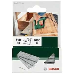 Bosch Type 48 clous agrafage 14 mm tête 1,8 mm 1000 pcs