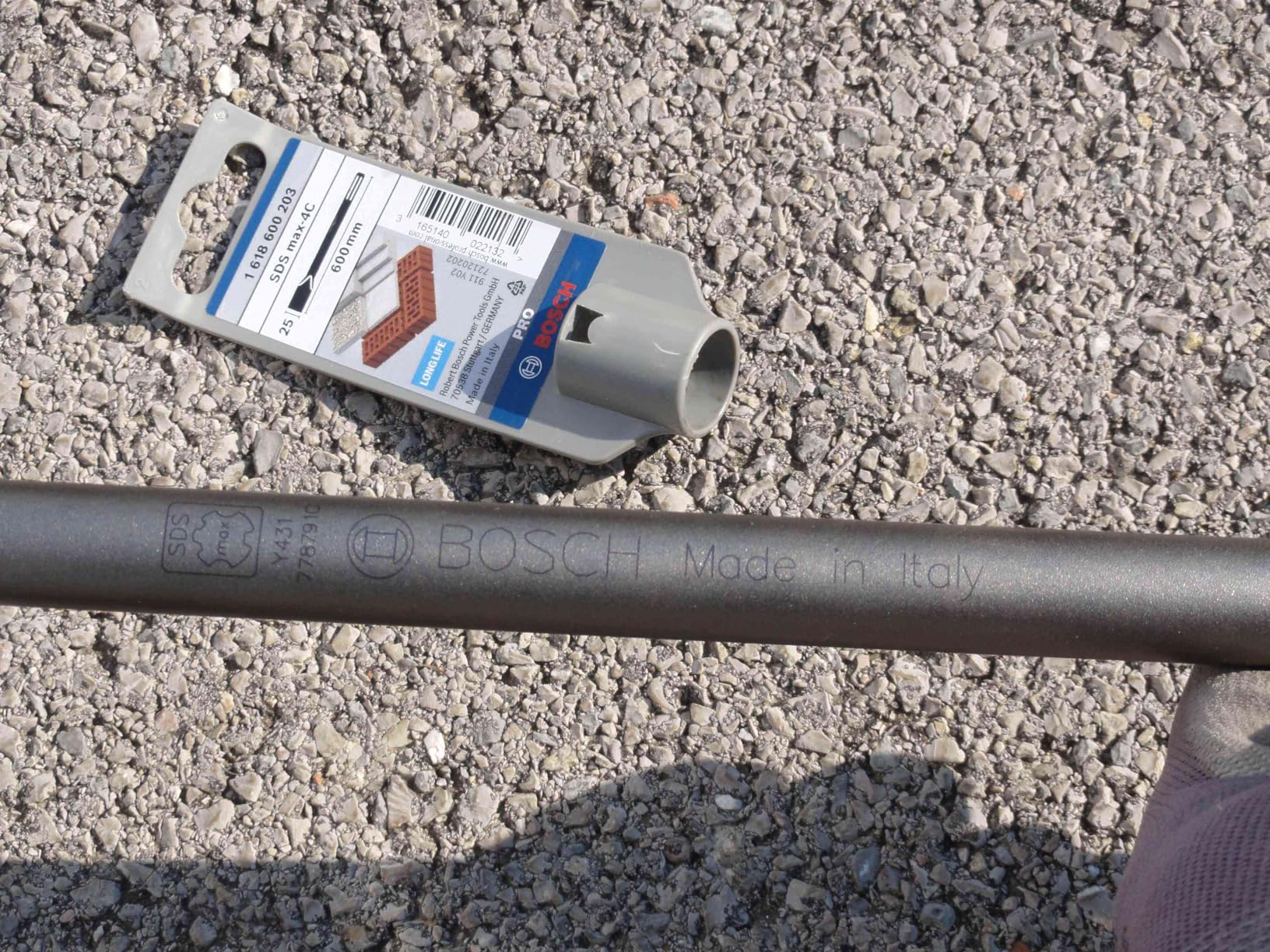 Bosch Burin plat SDS-Max 25 x 600 mm béton