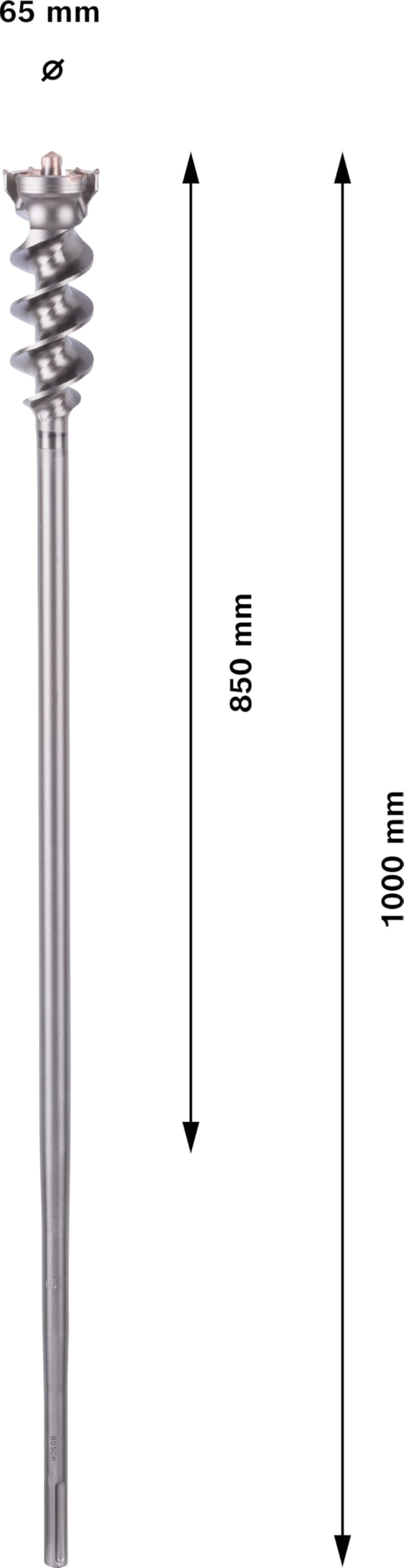 Bosch Forets foret SDS-max-9 65 mm x 1000 mm béton