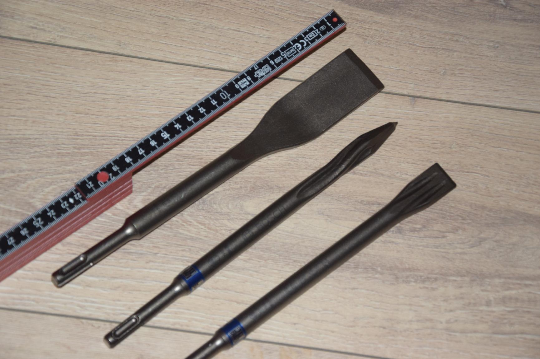 Bosch Burins 2607019159 coffret SDS Plus 3 burins béton carrelage