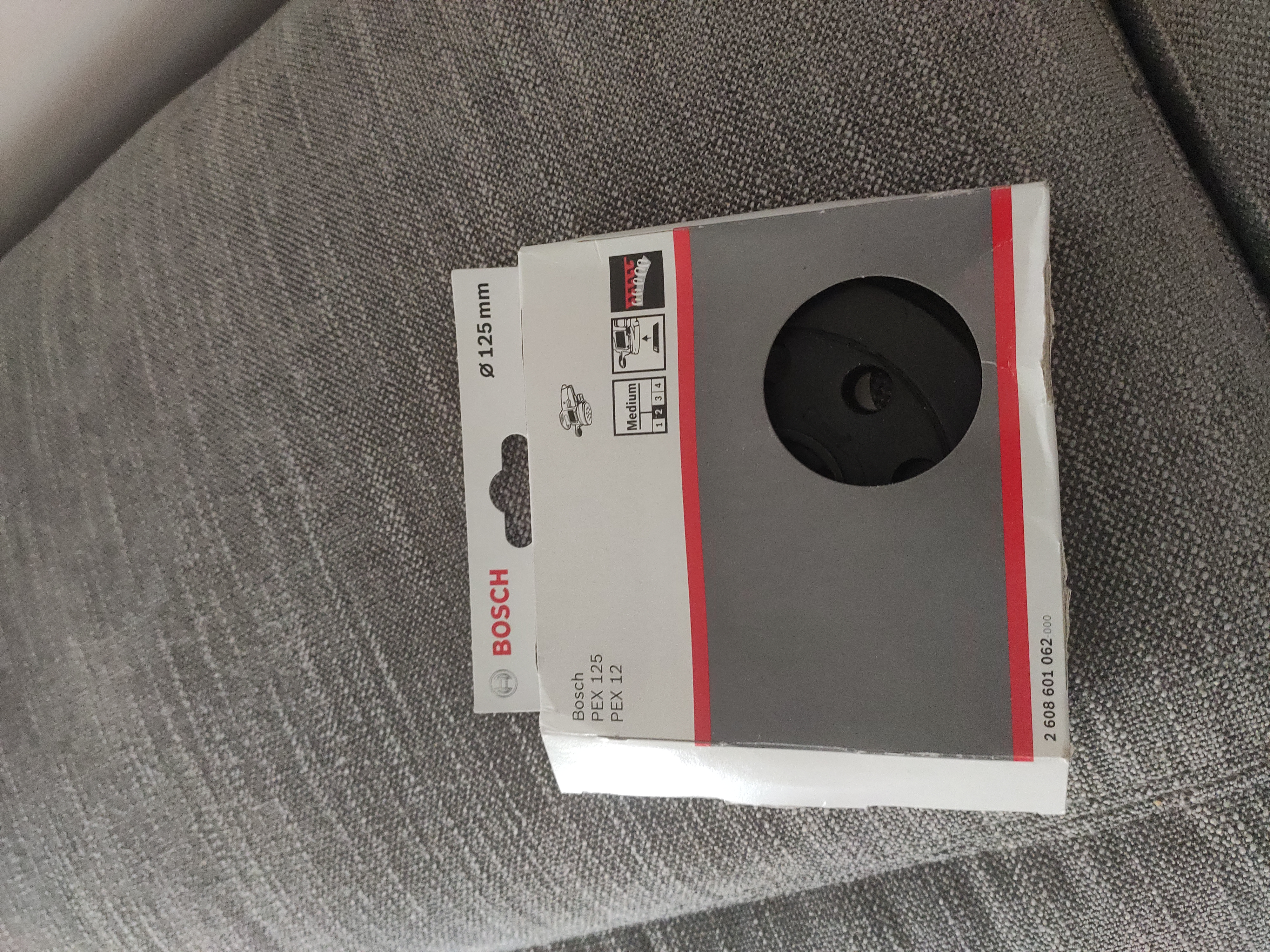 Bosch Abrasifs plateau de ponçage 125mm mi-dur