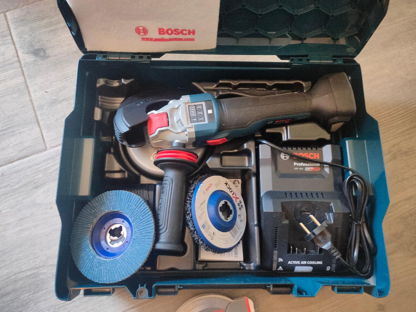 Bosch GWX 18V-10 SC meuleuse angulaire 125 mm X-LOCK