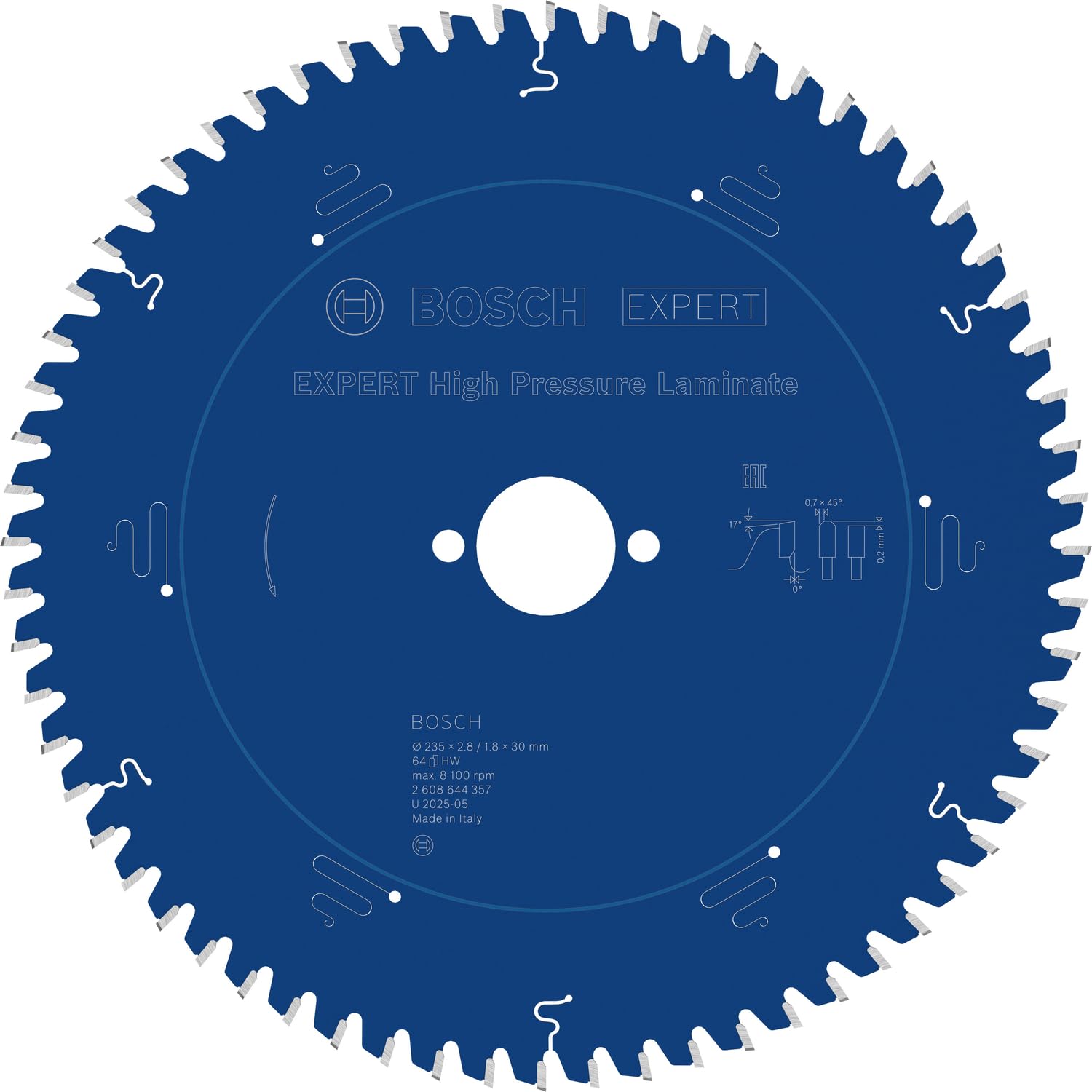 Bosch Expert Lame scie circulaire 160x20mm T48 stratifié