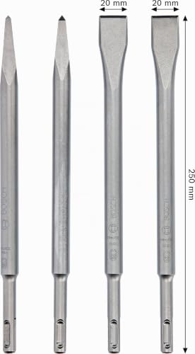 Bosch Coffret Burins PRO SDS Plus-4C 4 Pièces Béton