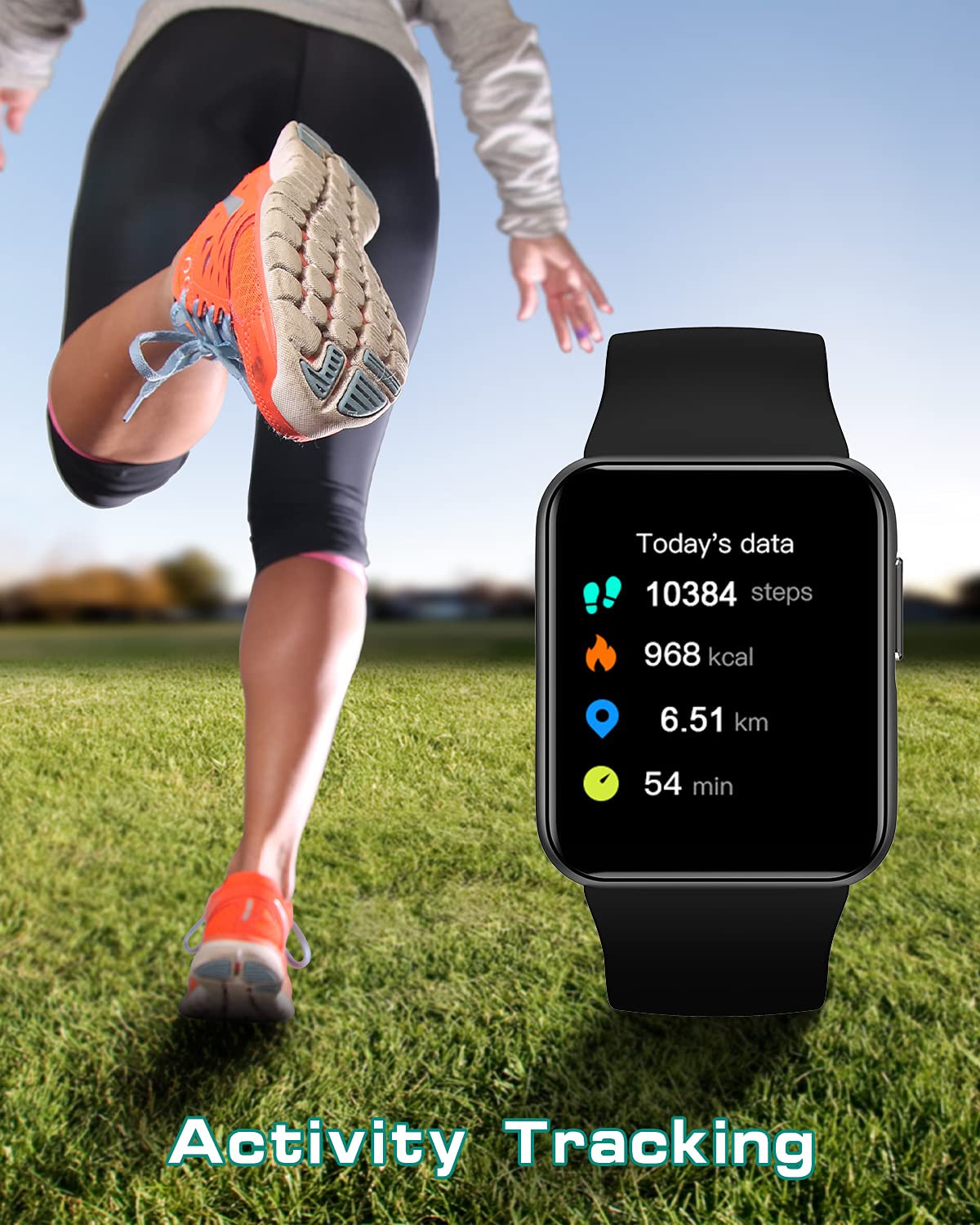 GRV montre connectée sport cardio oxymètre IP68