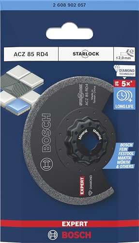 Bosch Expert ACZ 85 RD4 lame multifonction diamant 85 mm 1 pc
