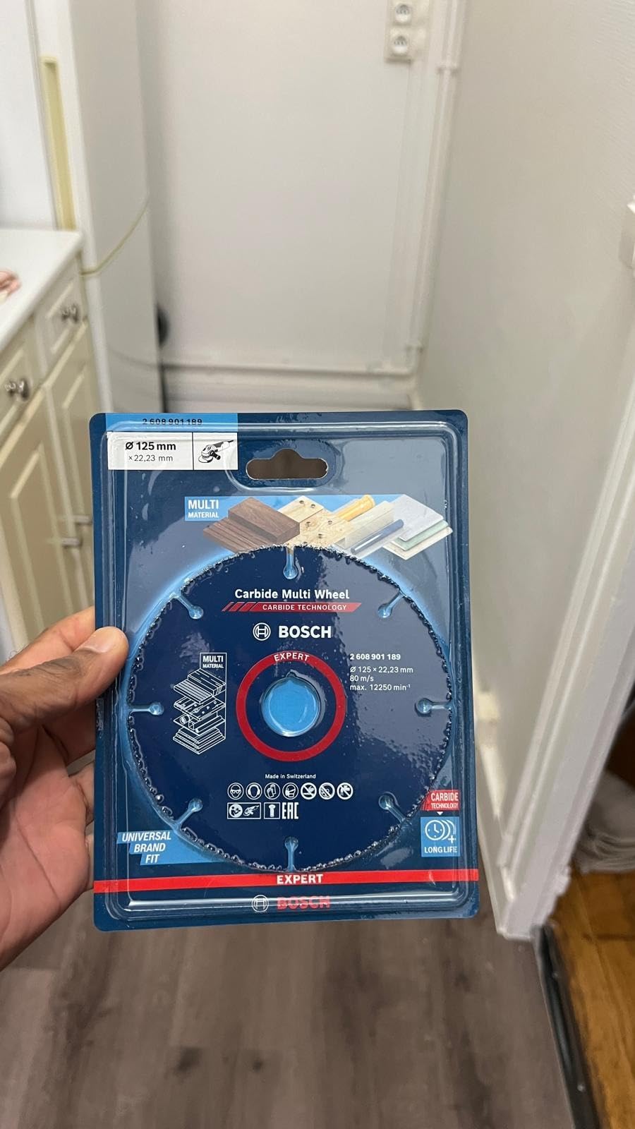 Bosch Expert disque carbure MultiWheel 125mm