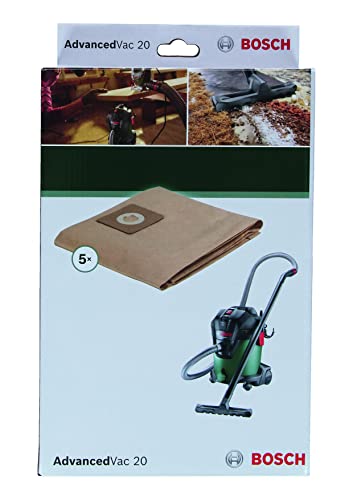 Bosch AdvancedVac 20 sac filtre papier x5