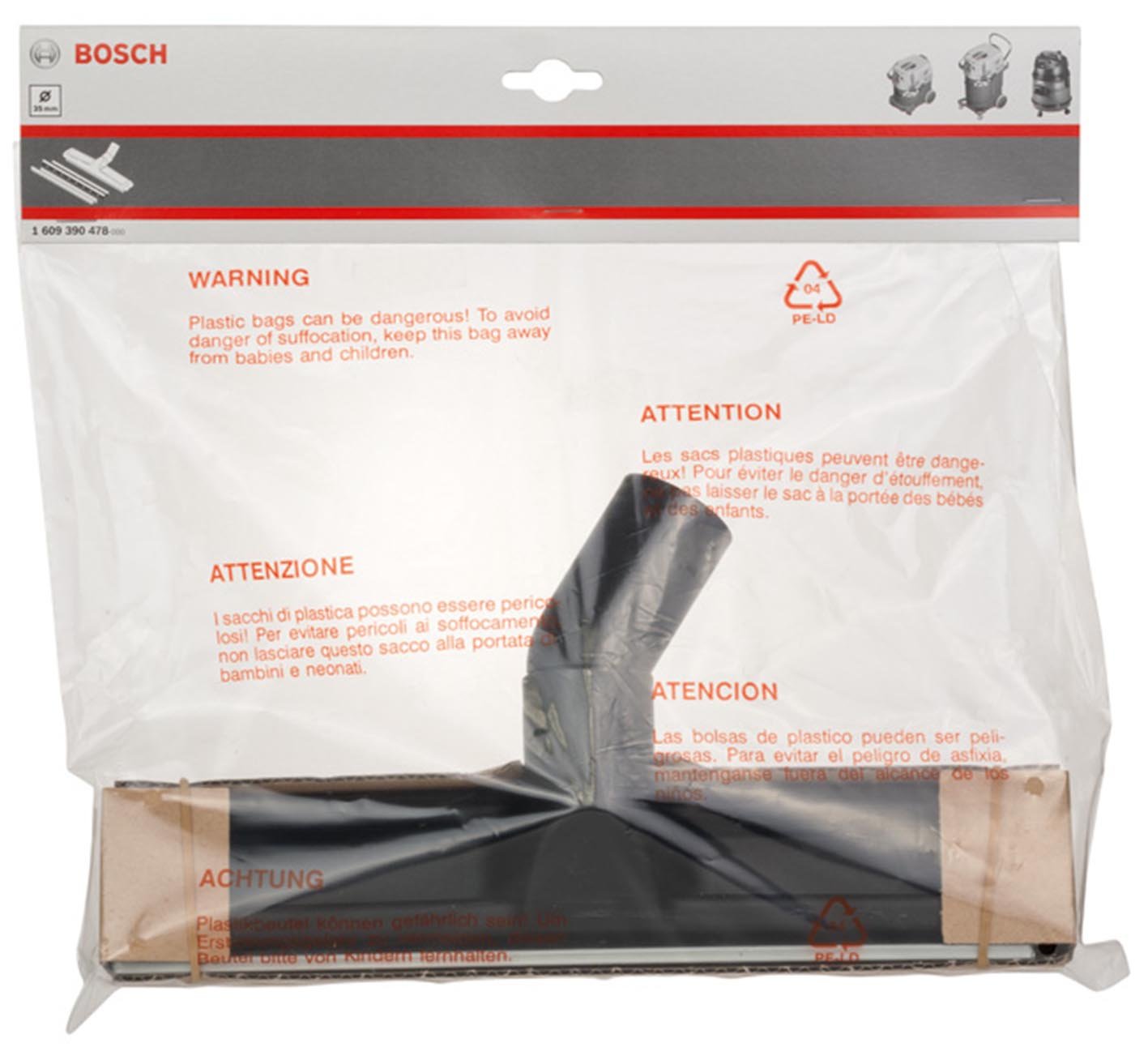 Bosch 1609390478 suceur aspirateur PAS 850 noir