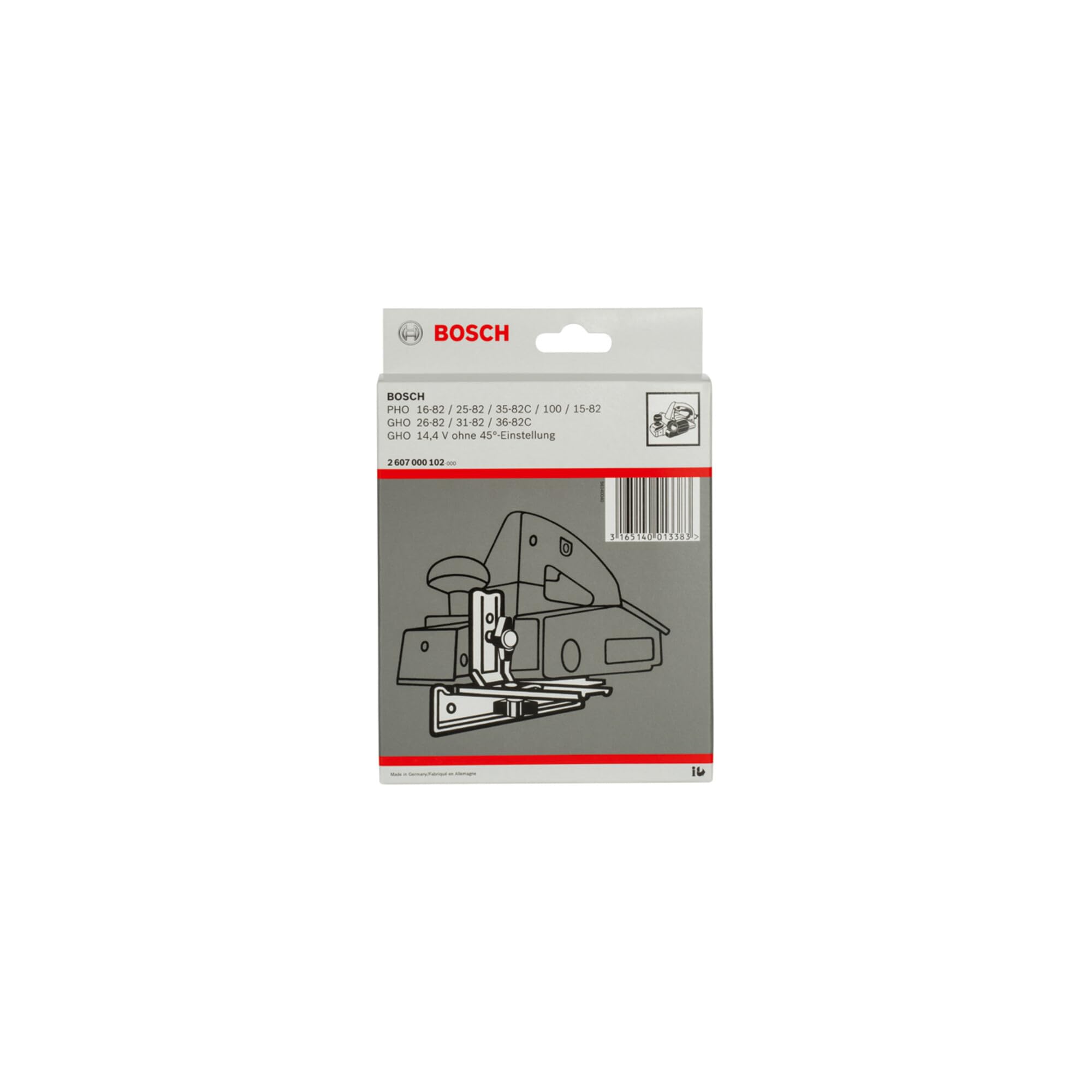Bosch 2607000102 Guide Parallèle pour Rabot Sans 45°