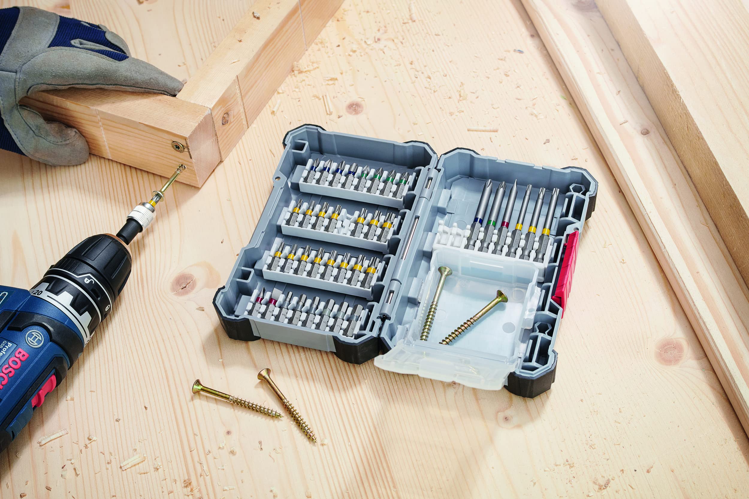 Bosch Pick and Click kit embouts 40 pièces