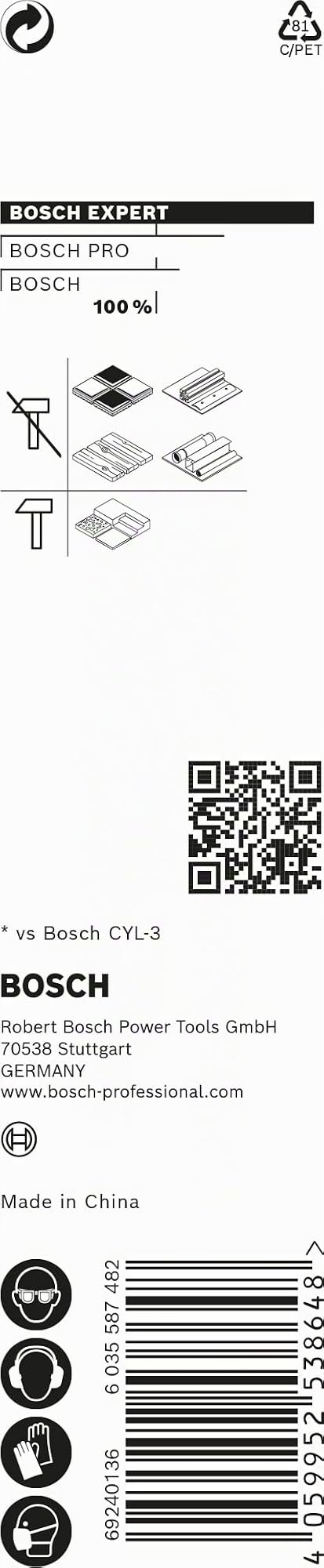 Bosch EXPERT HEX-9 foret multimatériau 5 mm