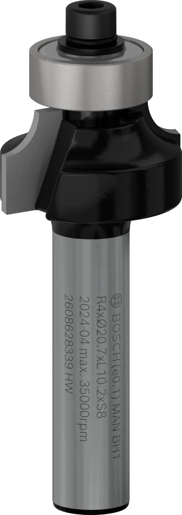 Bosch PRO fraise à arrondir R4 queue 8 mm pour bois