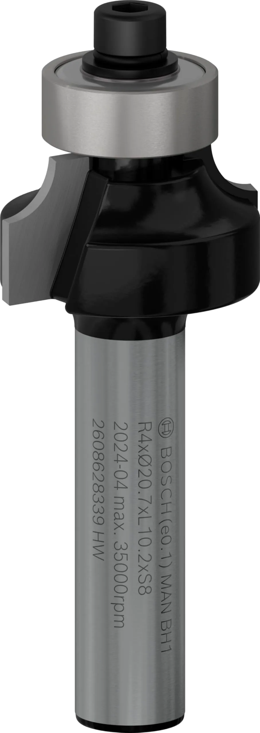 Bosch PRO fraise à arrondir R4 queue 8 mm pour bois