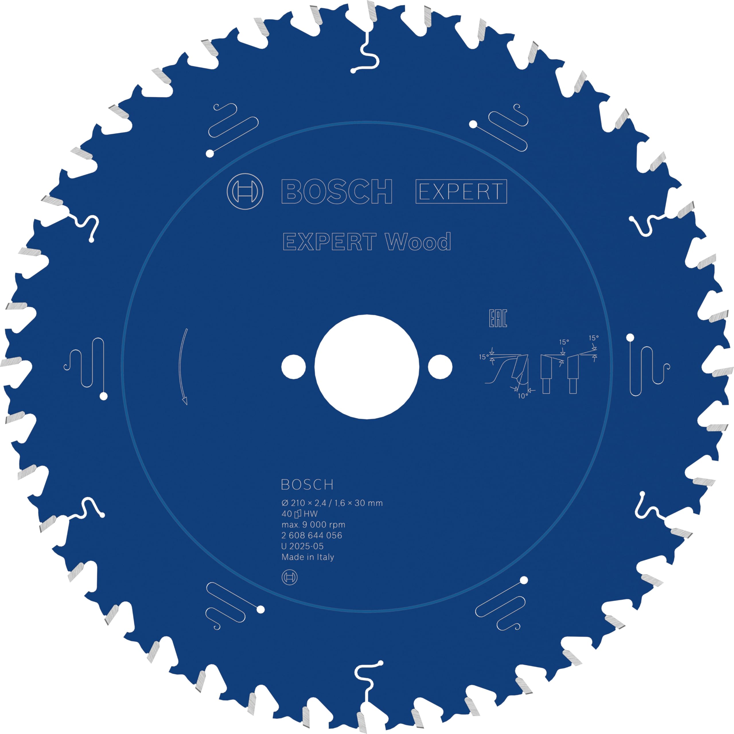 Bosch EXPERT Wood Lame scie circulaire 210x30 T56