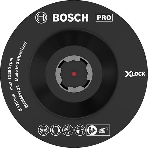 Bosch plateau de ponçage X-LOCK 125 mm auto-agrippant