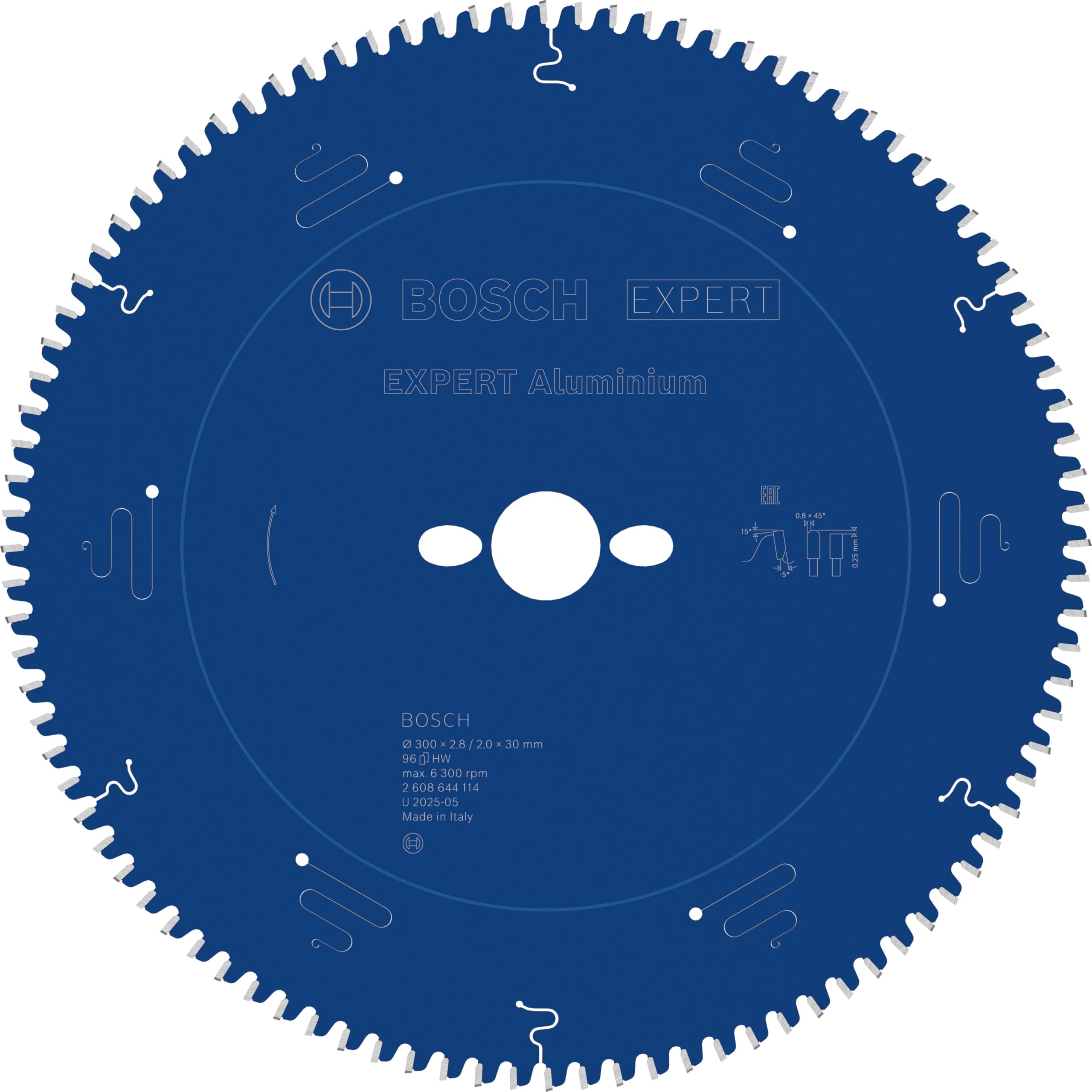 Bosch Expert Aluminium 165 x 20 mm 52 dents lame circulaire alu