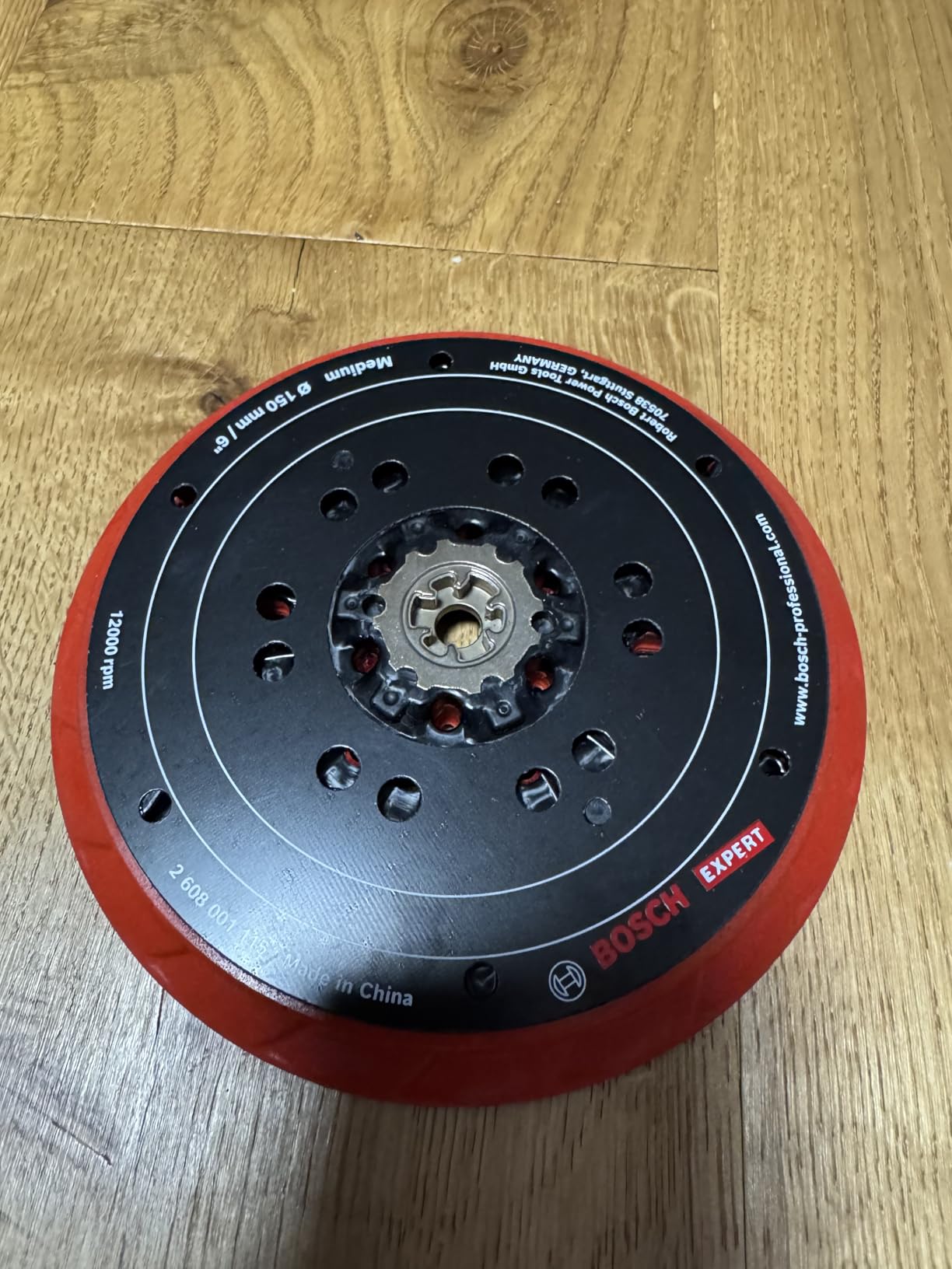 Bosch EXPERT plateau ponçage 150 mm souple multi-trous