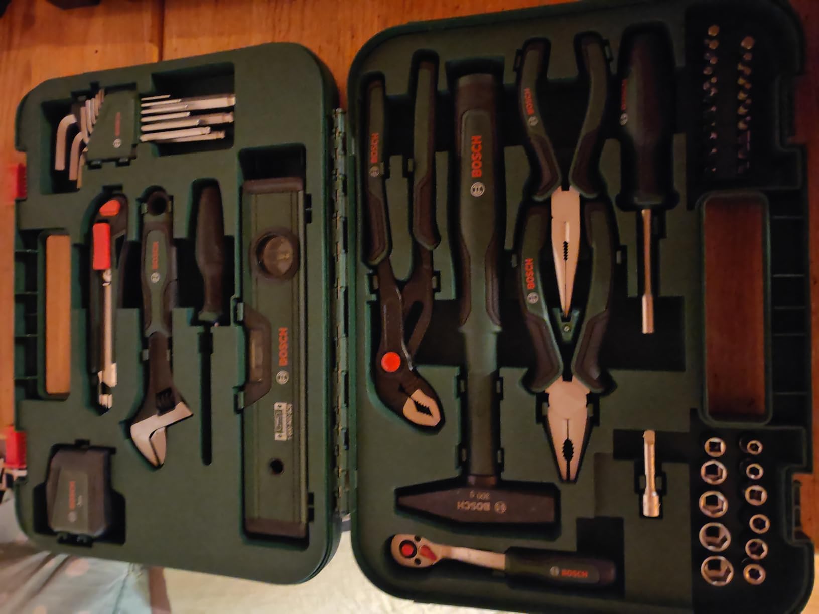 Bosch Universal set 25 outils à main marteau pince sac tissu