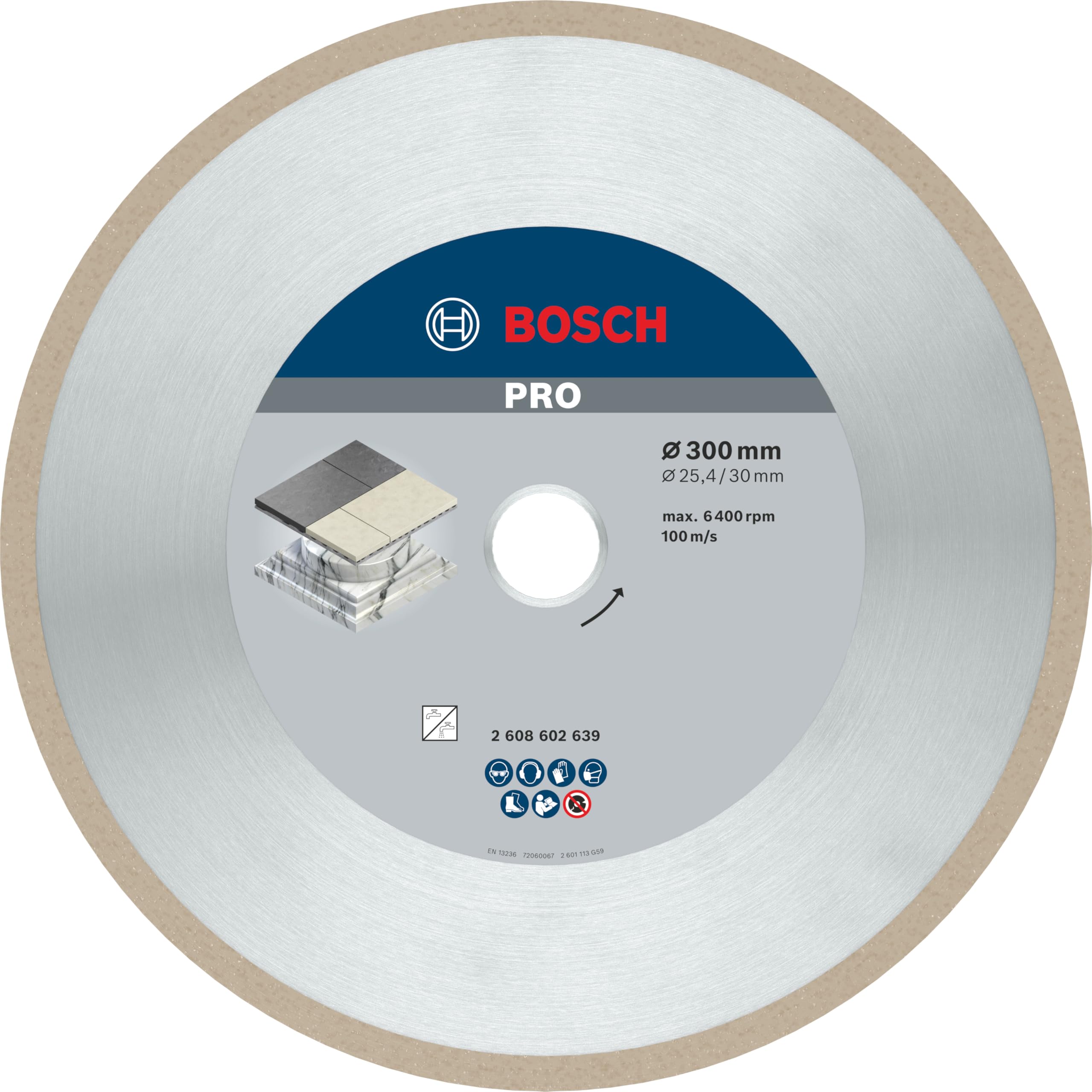 Bosch Ceramic disque diamant 180 mm carrelage céramique
