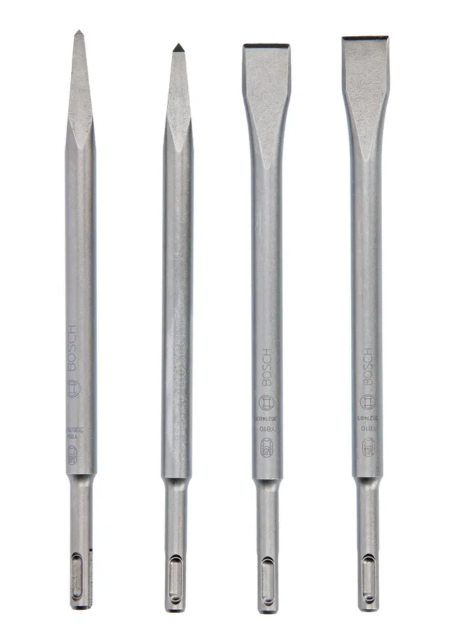 Bosch Coffret Burins PRO SDS Plus-4C 4 Pièces Béton