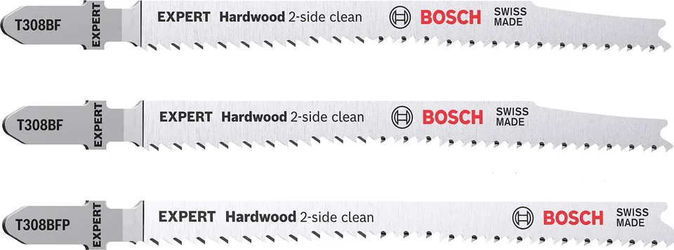 Bosch Expert Hardwood T308BF/BFP 117 mm lames sauteuse sans éclat