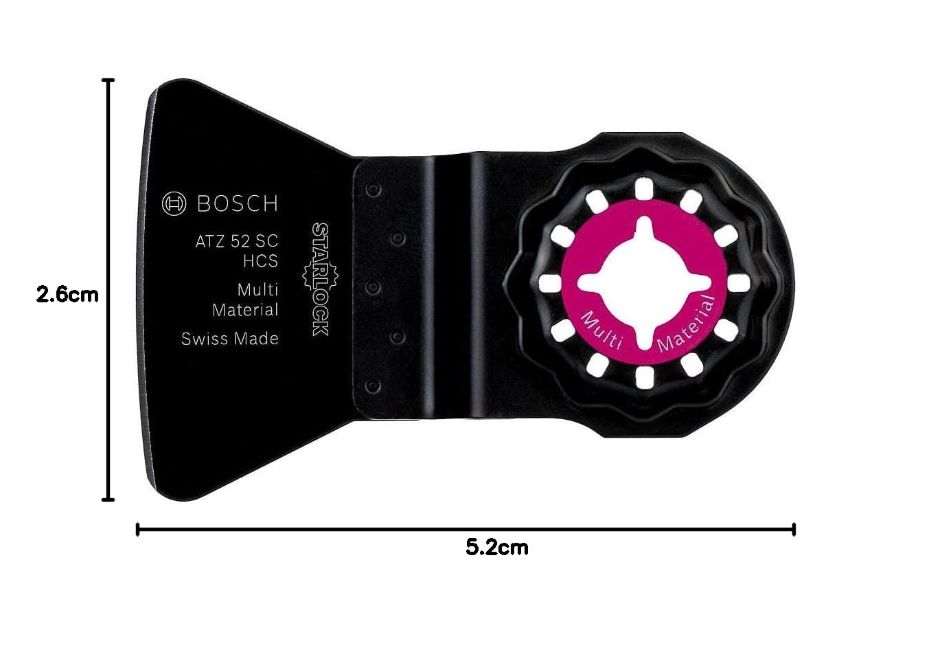 Bosch ATZ 52 SC Spatule 52 mm Starlock HCS