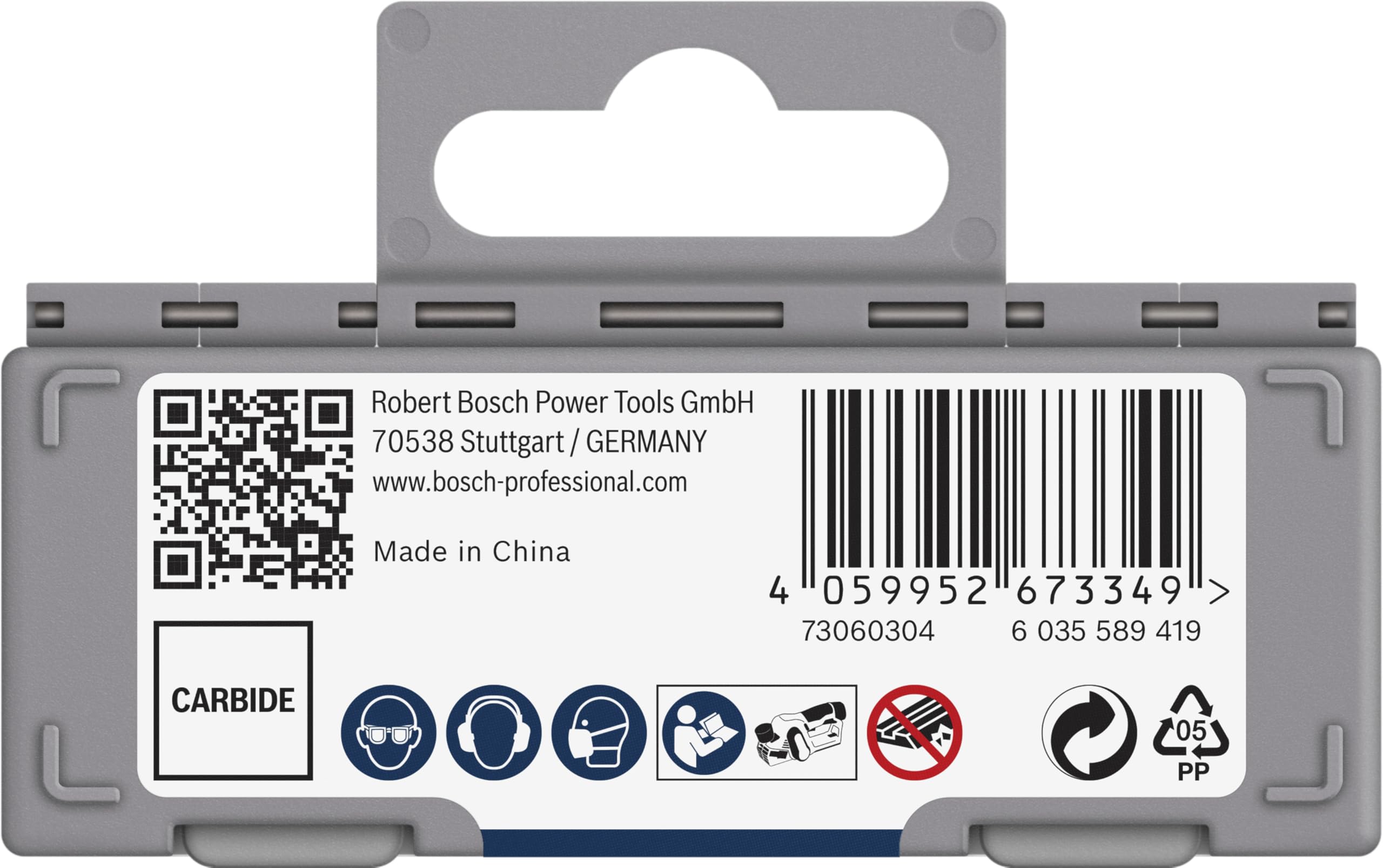 Bosch PRO fer rabot bois 10 pcs 56 mm carbure