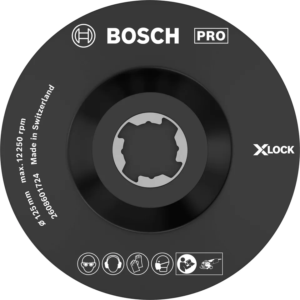 Bosch 2608601724 plateau ponçage X-LOCK Ø 125 mm
