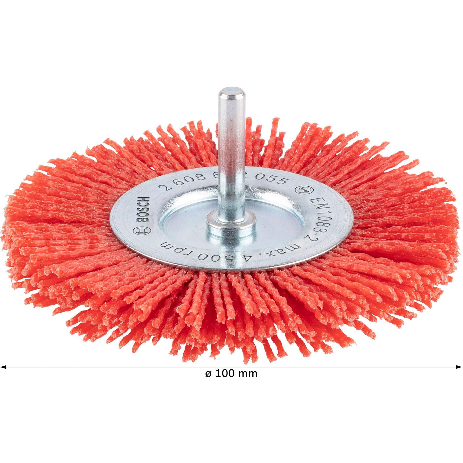 Bosch Pro brosse circulaire nylon 100 mm queue 6 mm