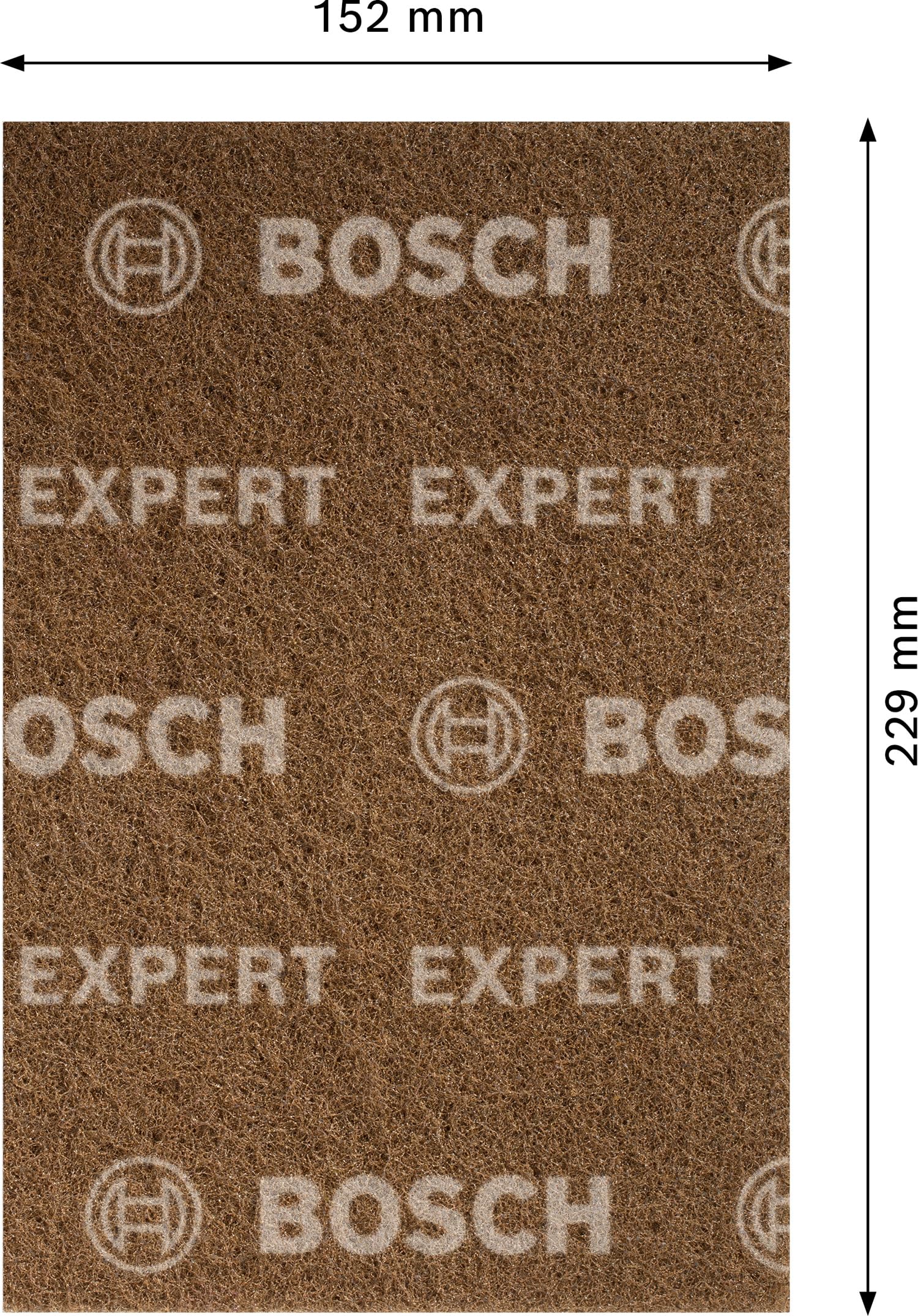 Bosch EXPERT N880 Tampon non-tissé ponçage manuel