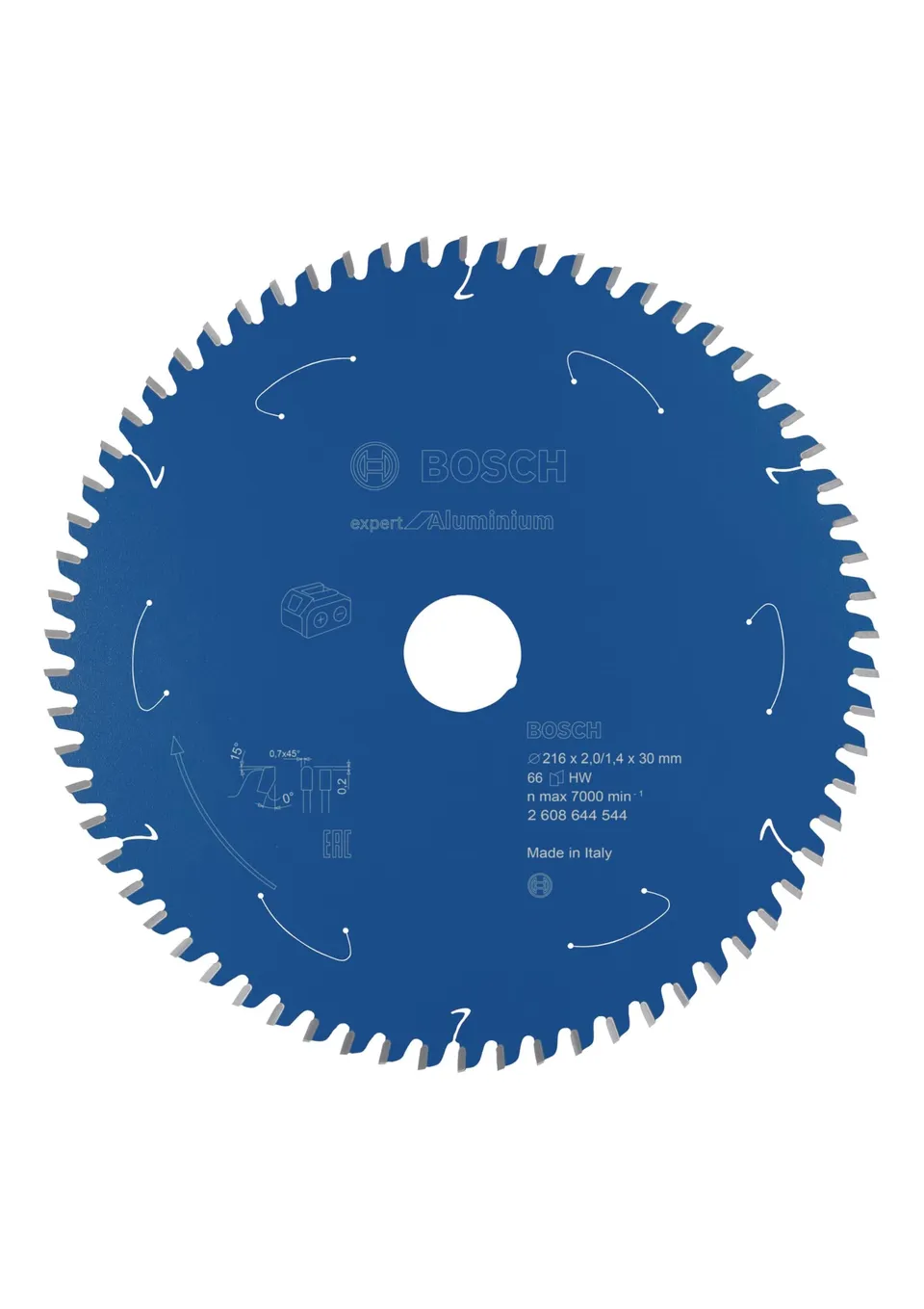Bosch Expert Lame circulaire alu 216x30 66 dents