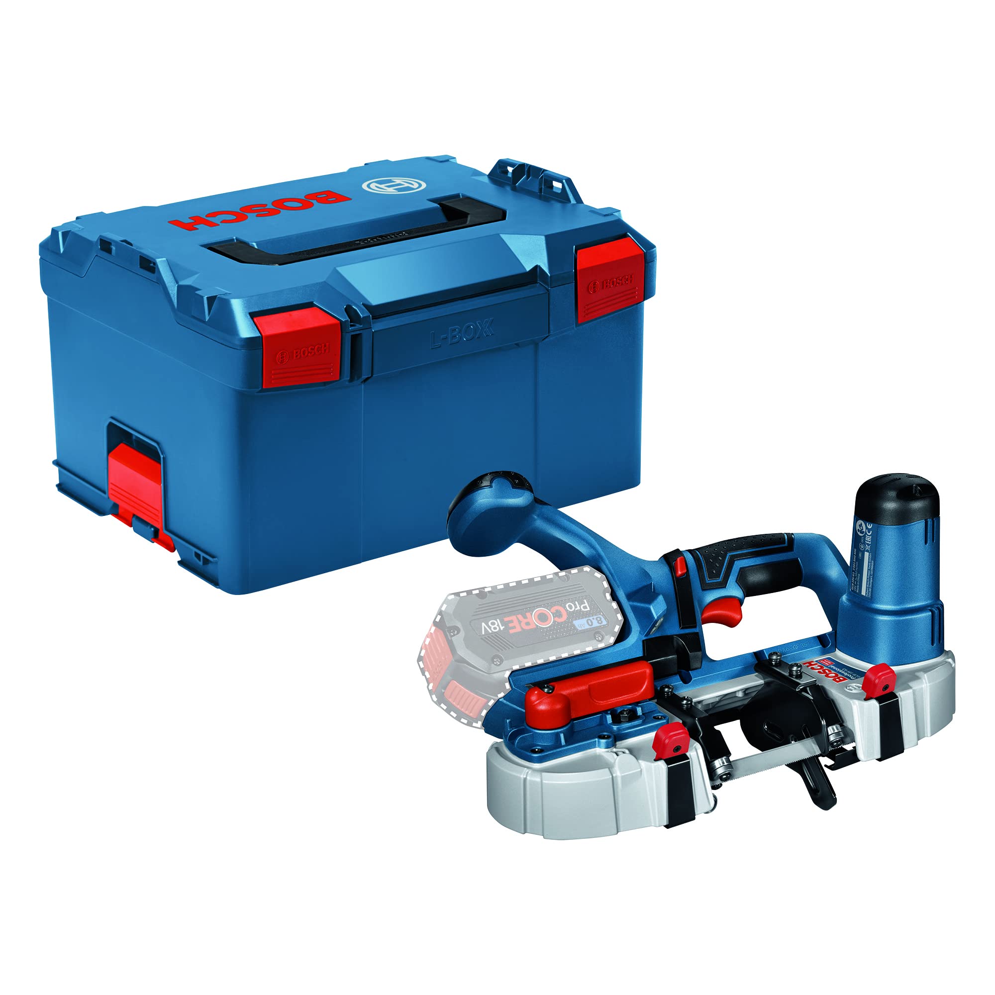 Bosch GCB 18V-63 scie à ruban 18V solo carton métal