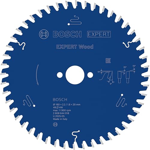 Bosch EXPERT Wood lame scie circulaire 160x20 mm T48 bois