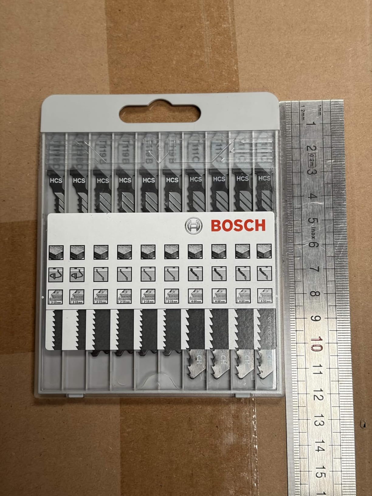 Bosch Kit 10 Lames Scie Sauteuse Bois T 119 / T 111 C