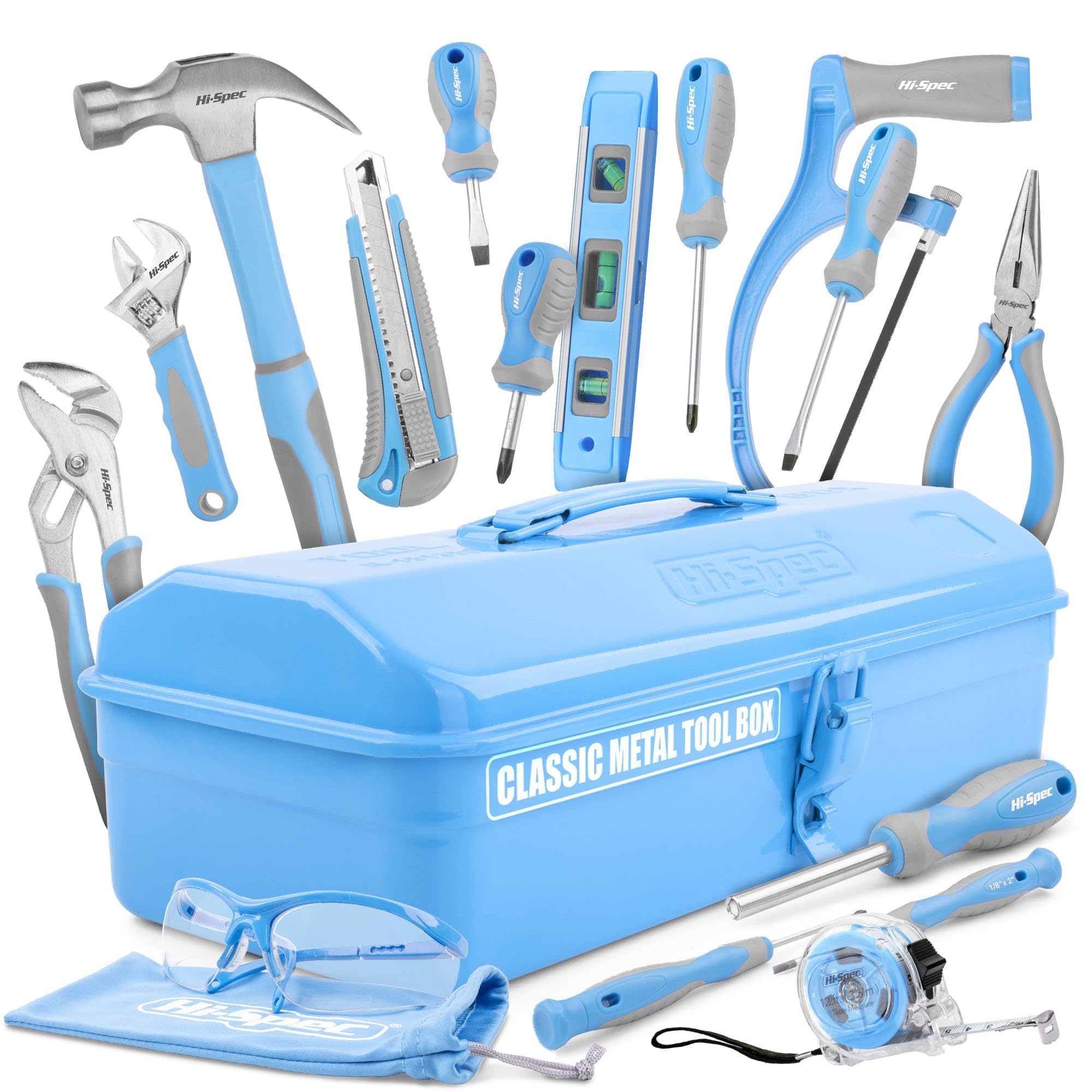 Hi-Spec KIDS Series boîte métal bleue débutant 9p