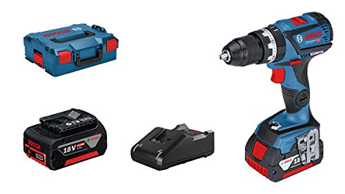 Bosch GSB 18V-60 C perceuse à percussion 18V 2x4Ah
