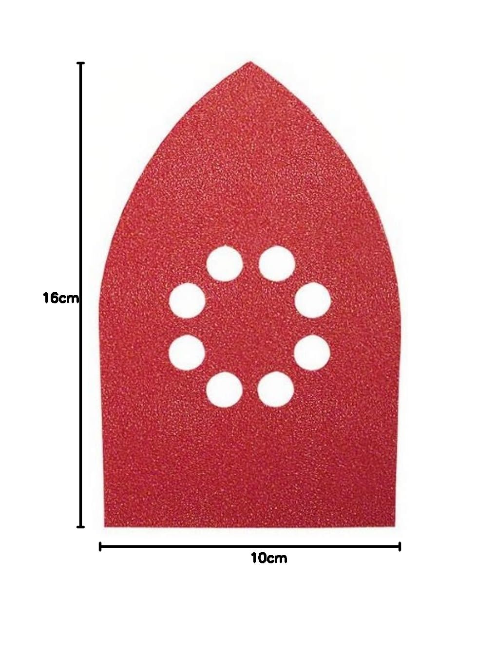 Bosch feuilles abrasives ponceuse multi 100x170 grain 80 lot 5