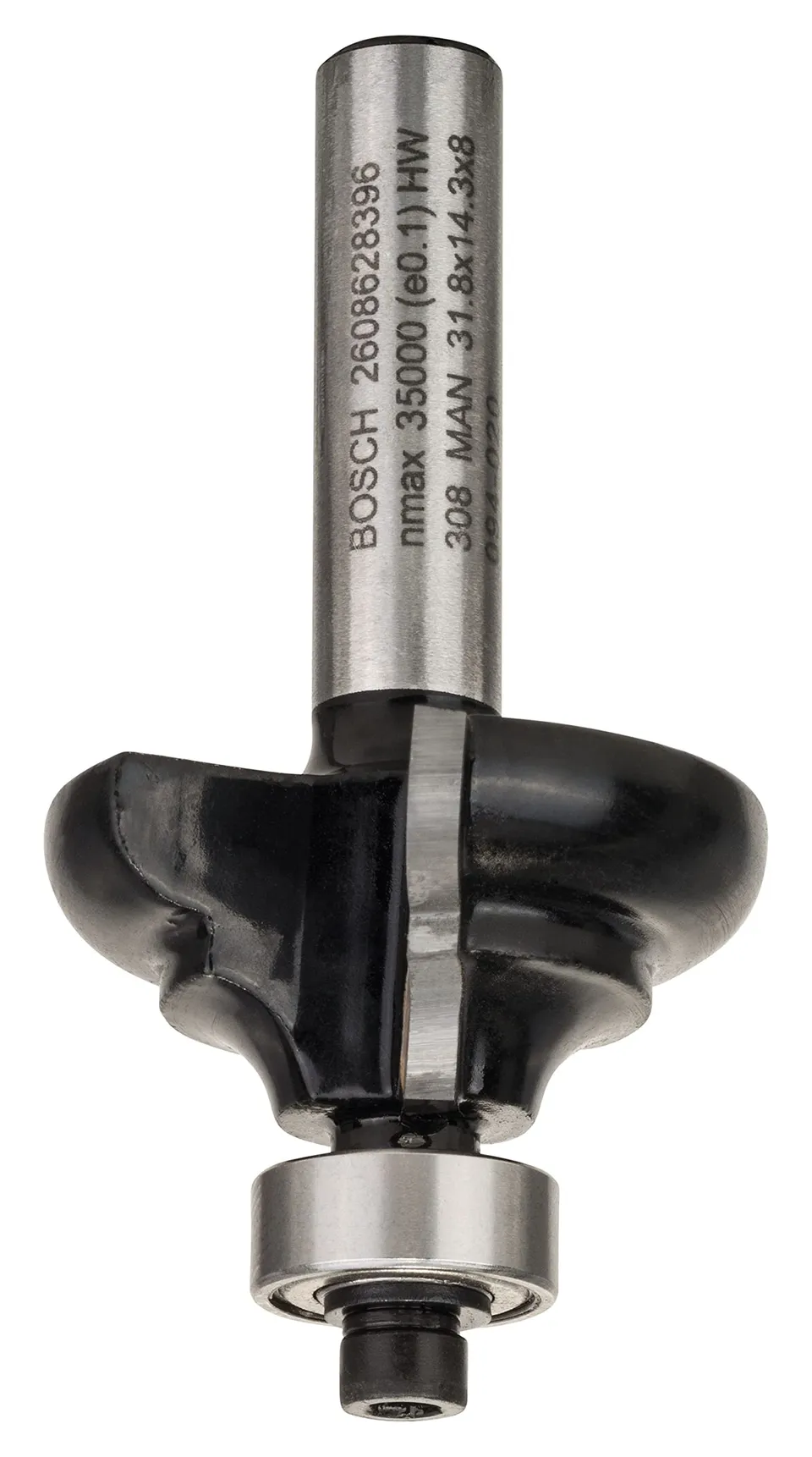 Bosch Fraise à doucine PRO R4,8mm queue 8mm bois