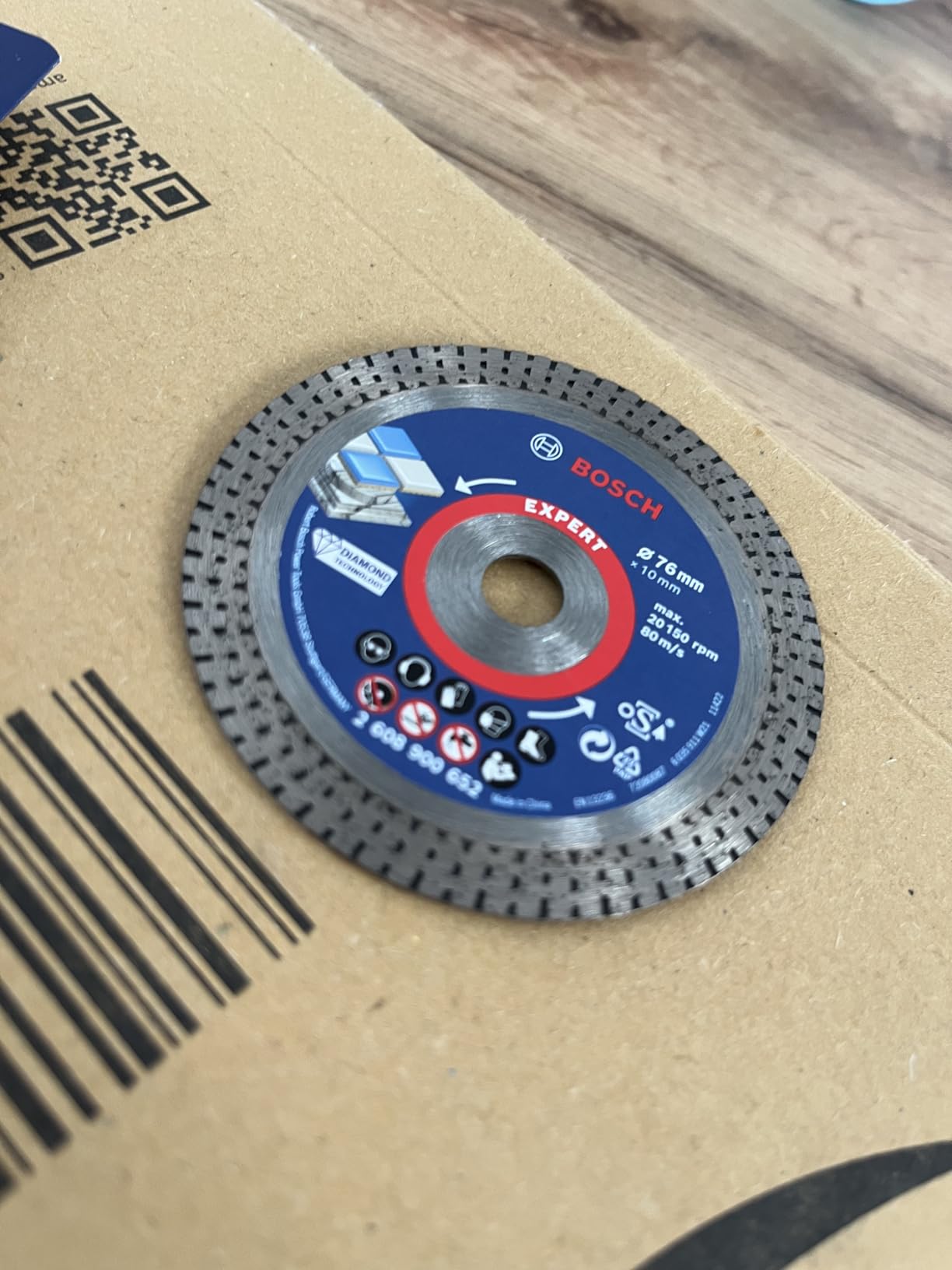 Bosch Expert HardCeramic disque diamant 76 mm carrelage dur