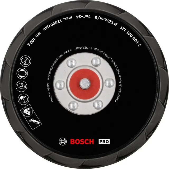 Bosch Pro plateau ponçage 125 mm GPX 12V-125