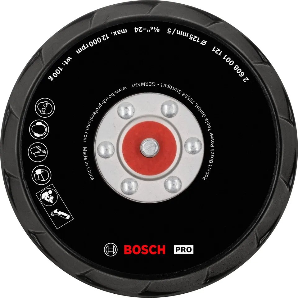 Bosch Pro plateau ponçage 125 mm GPX 12V-125