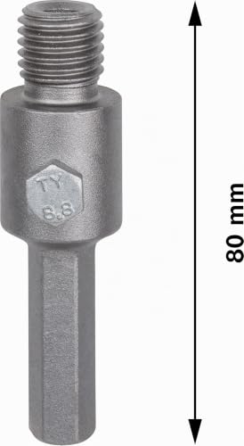 Bosch Porte-Outil Six Pans M16 80 mm Couronnes