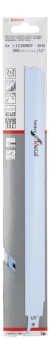 Bosch S1226BEF lame scie sabre métal lot 5