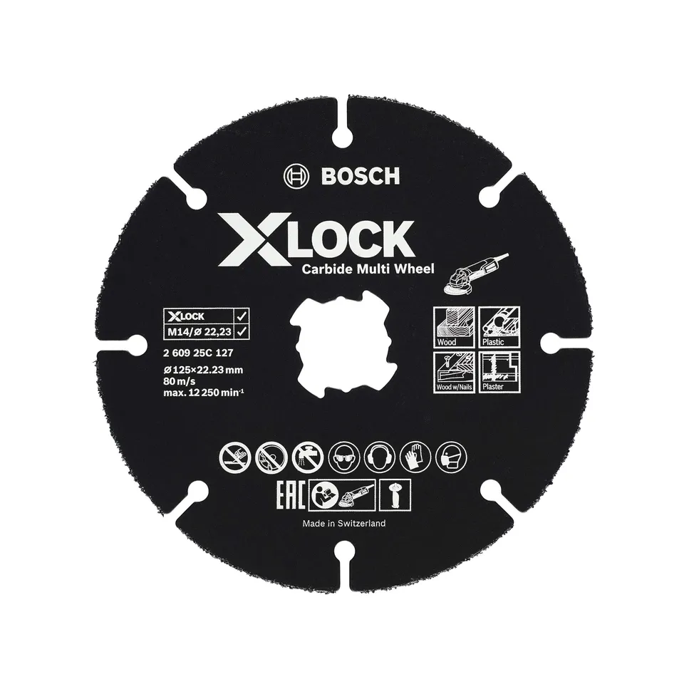 Bosch Carbide Multi Wheel disque à tronçonner 125 mm bois