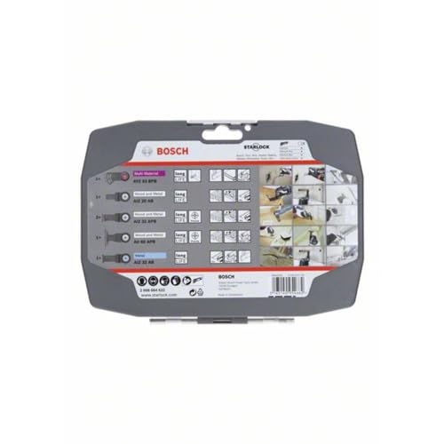 Bosch Accessoires Starlock Coffret 6 Lames Bois Métal BiM