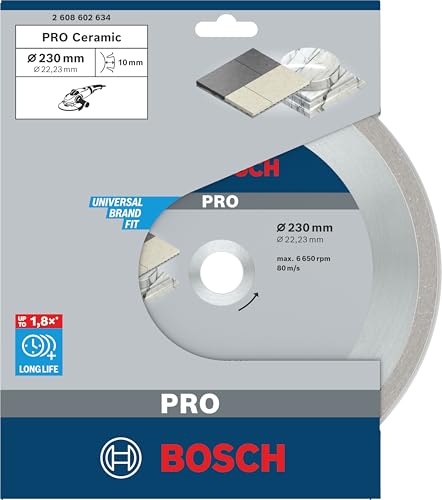 Bosch PRO Ceramic disque diamant 230 mm carrelage céramique