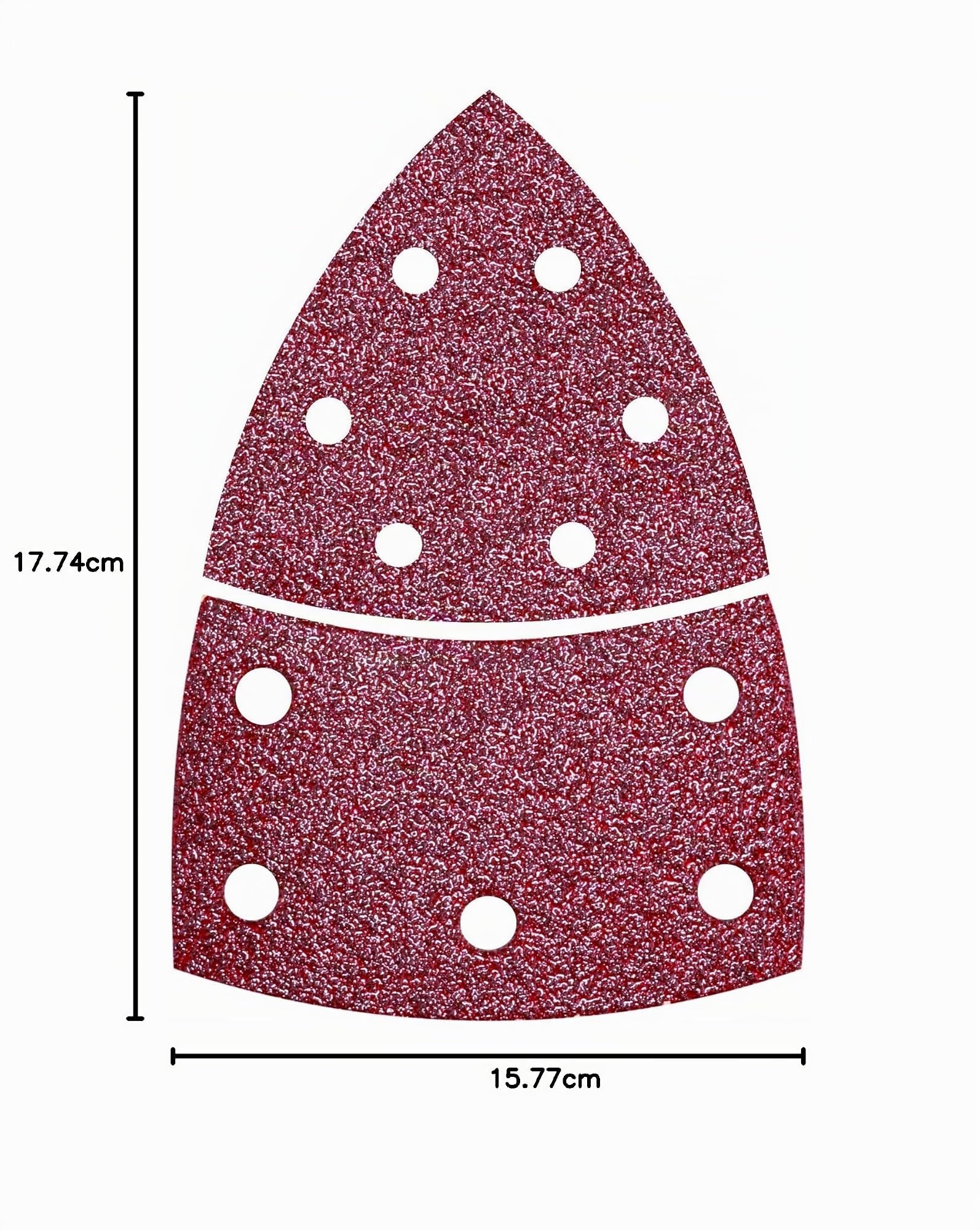 Bosch Abrasifs 2608607407 feuilles abrasives 102x62 grain 40 lot 10